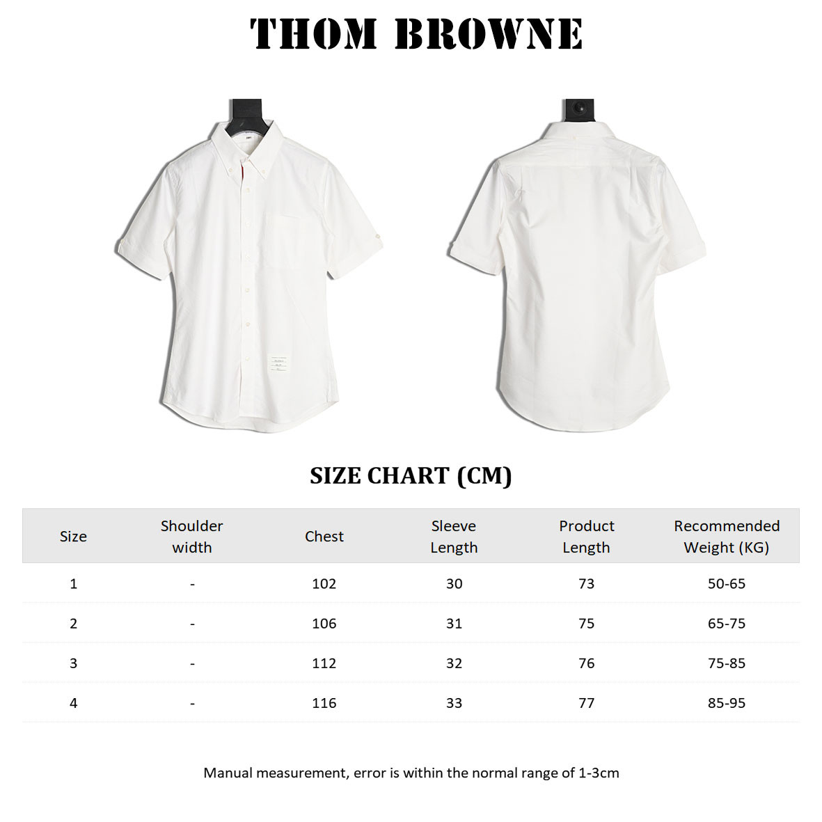 Thom Browne TB Short-sleeved Shirts