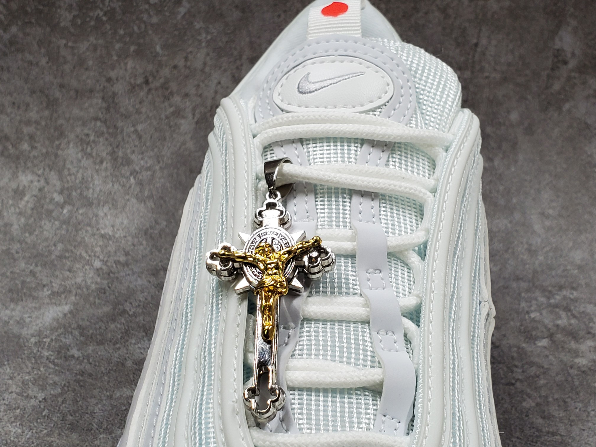 Nike Air Max 97 MSCHF x INRI Jesus Shoes