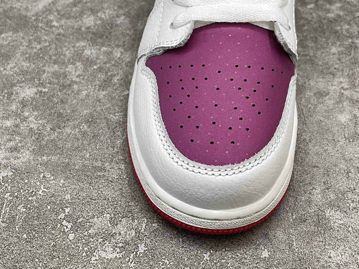 Air Jordan 1 Low White True Berry