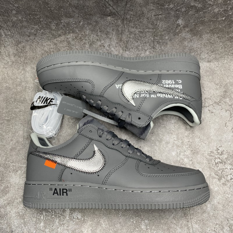 Off-White x Nike Air Force 1 Low Ghost Grey