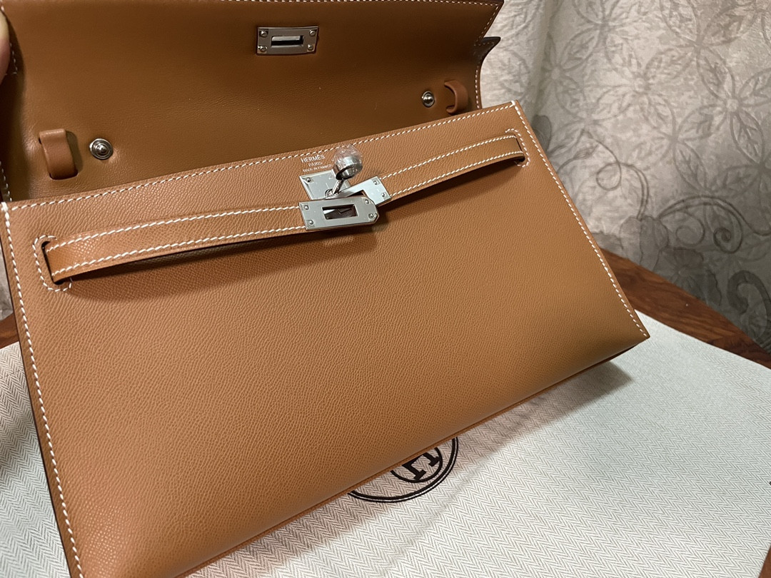 Hermès Kelly Elan Epsom16x27.8x4cm